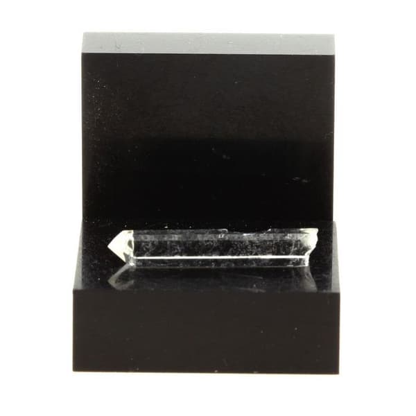 Kvarts - La Gardette - 3.75 ct - Äkthetscertifikat - Mått 24x5x4 mm - Grå