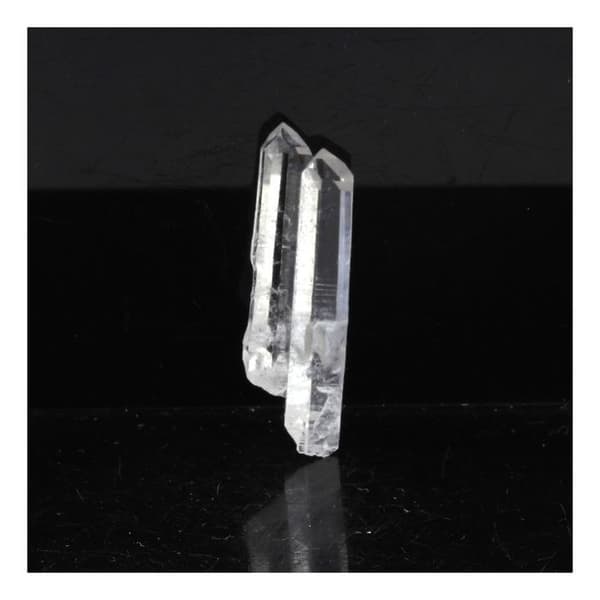 Dubbelterminerad kvarts - ABIJOUX - Puits Brides, La Gardette Mine, Bourg d'Oisans, Frankrike - 8,50 ct