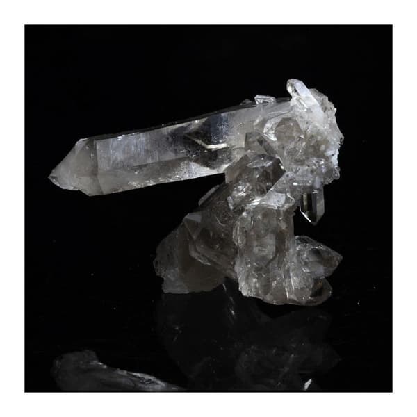 Stenar och mineraler - ABIJOUX - Rökkvarts - Dome des Petites Rousses - Oz - Isère