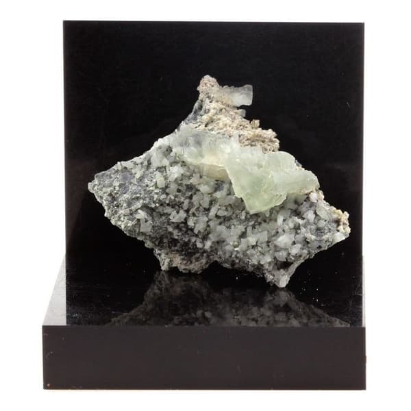 Kristall - ABIJOUX - Prehnite - 69,2 ct - Grön - Blandad