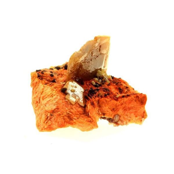 Kristall - ABIJOUX - Wulfenit + Mimetit - Orange - 44.0 ct - 20x20x17 mm