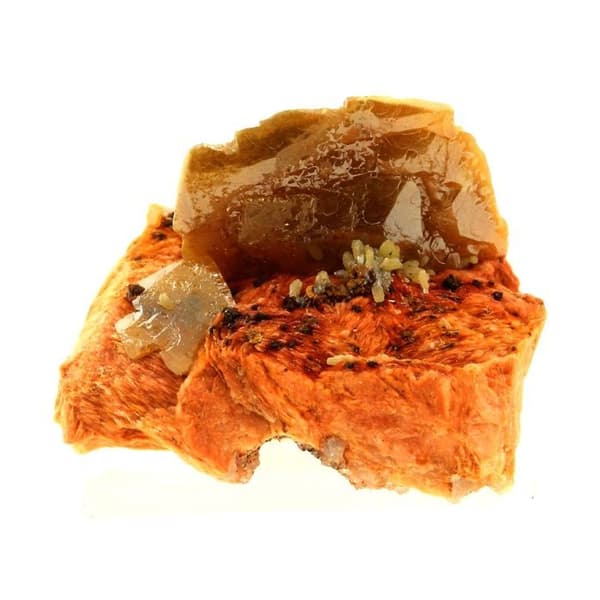 Kristall - ABIJOUX - Wulfenit + Mimetit - Orange - 44.0 ct - 20x20x17 mm
