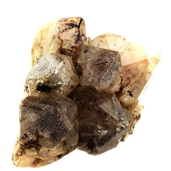 Kvarts + Hematit - ABIJOUX - 1832,0 ct - Sydafrika - Äkthetscertifikat - Dimensioner 90x60x55 mm