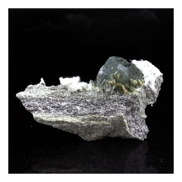 Stenar och Mineral - ABIJOUX - Prehnit - 61,0 ct - Äkthetsintyg - Mått 45x25x13 mm