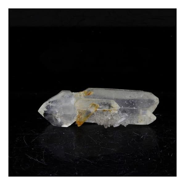 Dubbelterminerad kvartsscepter - ABIJOUX - Les Rivoirands, Vizille, Isère, Frankrike - 9,25 ct
