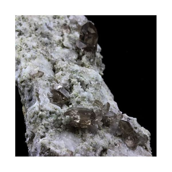 Kvarts - ABIJOUX - Rökt - Mont-Blanc - 556,0 ct - Haute-Savoie
