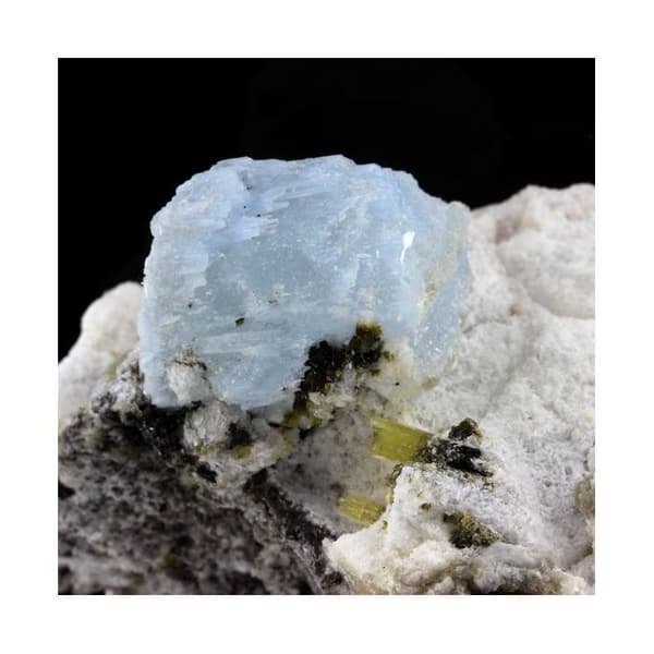 Stenar och Mineraler - ABIJOUX - Alkali-beryl - Grön Turmalin - 628 ct - Äkthetscertifikat