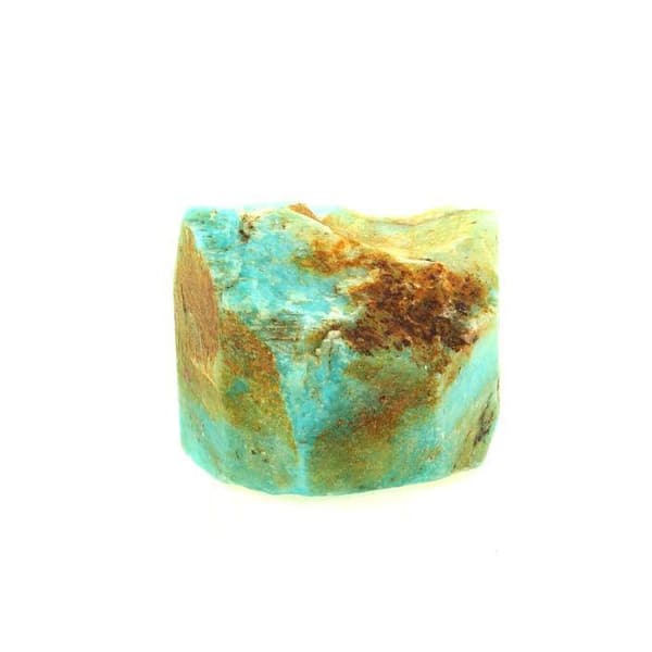 Stenar och Mineraler - Amazonit - 269.0 ct - Konso - Äkthetscertifikat - Dimensioner 35x32x30 mm