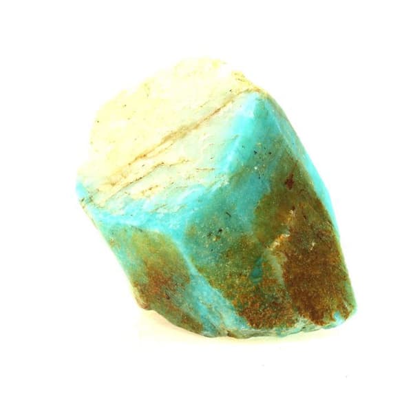 Stenar och Mineraler - Amazonit - 269.0 ct - Konso - Äkthetscertifikat - Dimensioner 35x32x30 mm