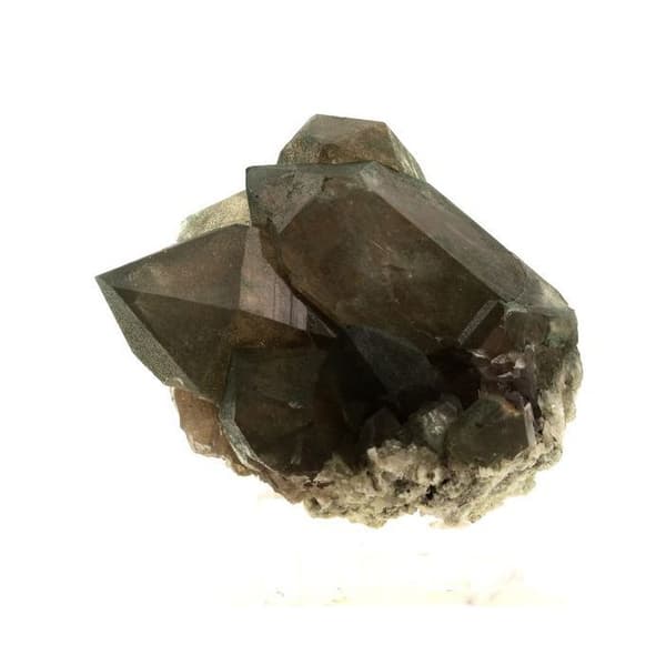 Rök-kvarts - ABIJOUX - 1835,0 ct - Massif Mont-Blanc - Äkthetscertifikat - 85x60x45 mm