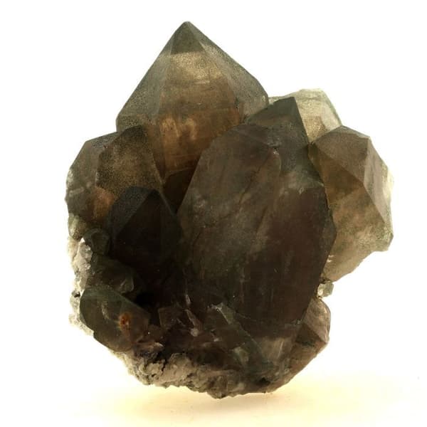 Rök-kvarts - ABIJOUX - 1835,0 ct - Massif Mont-Blanc - Äkthetscertifikat - 85x60x45 mm