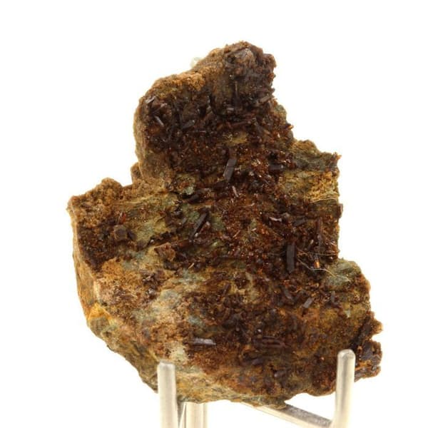 Stenar och mineraler. Vesuvianit. 38,0 ct. Rocher de Farinole, Olmeta-di-Capocorso, Haute-Corse, Frankrike.