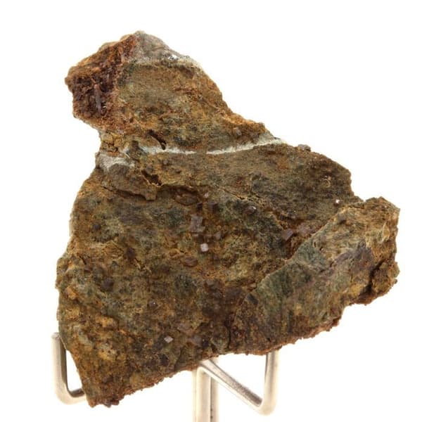 Pierre - Perovskit + Vesuvianit - 170,0 ct - Äkthetsintyg - Farinole-klippan - Haute-Corse
