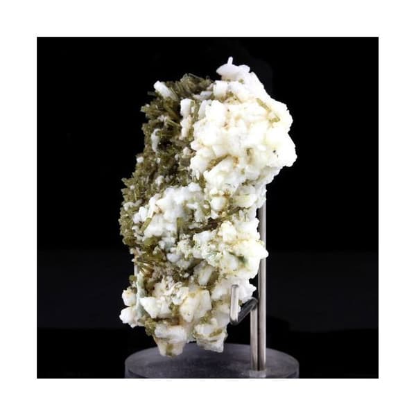 Pierre - ABIJOUX - Clinozoisite - 242,0 ct - Grön - Äkthetscertifikat - 60x43x22 mm