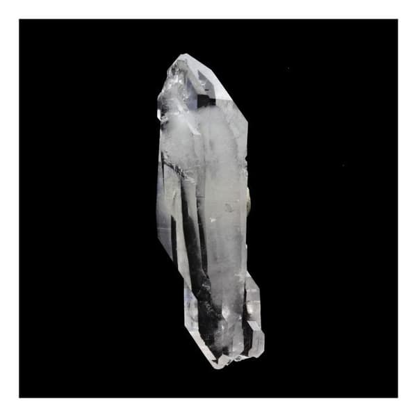Stenar och mineraler. Ame Quartz (faden kvarts). 34,0 ct. Le Noirey, Saint-Jean-de-Maurienne, Savoie, Frankrike.