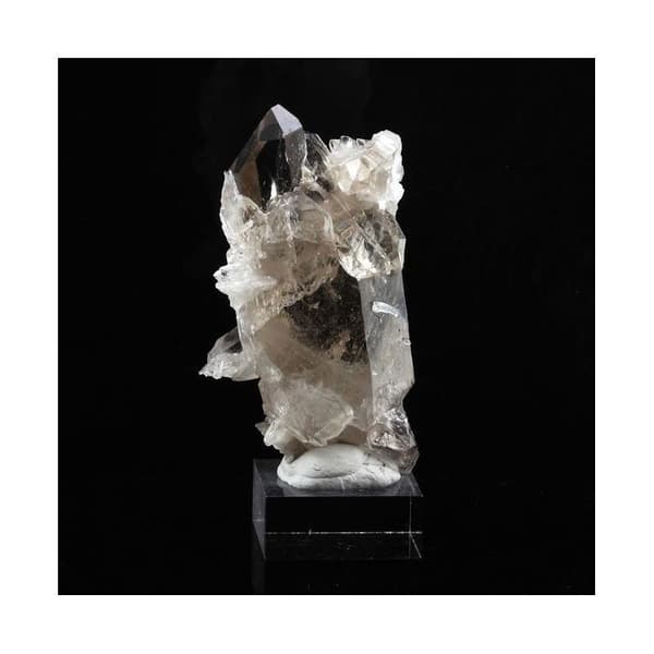 Rökkvarts - ABIJOUX - 109,4 ct - Dome des Petites Rousses, Oz, Isère, Frankrike