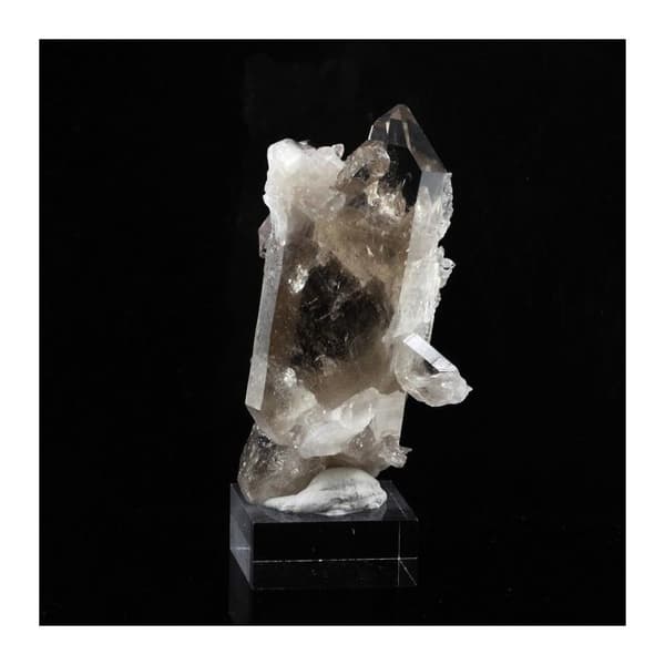 Rökkvarts - ABIJOUX - 109,4 ct - Dome des Petites Rousses, Oz, Isère, Frankrike
