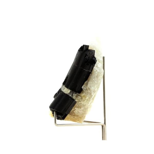 Stenar och mineraler - Schorl Tourmaline + Quartz - 446,30 ct - Beauchaud, Puy-de-Dôme, Frankrike