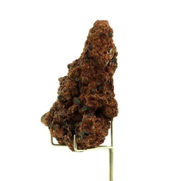 Stenar och Mineraler - ABIJOUX - Augit + Lava - 452.85 ct - Äkthetscertifikat - Italien