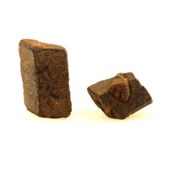 Stenar och mineraler - ABIJOUX - Staurolit - 111,25 ct - Kerzest, Coray, Finistère, Frankrike