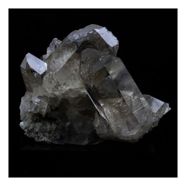 Rök-kvarts - Stenar och Mineraler - Mont-Blanc-massivet - 464,0 ct - Äkthetscertifikat - 60x40x37 mm
