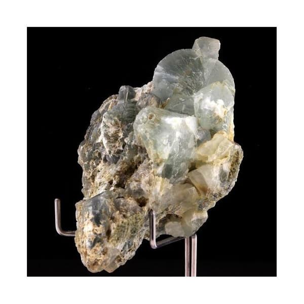 Kristall - ABIJOUX - Prehnit - 593,0 ct - Grön - Äkthetscertifikat