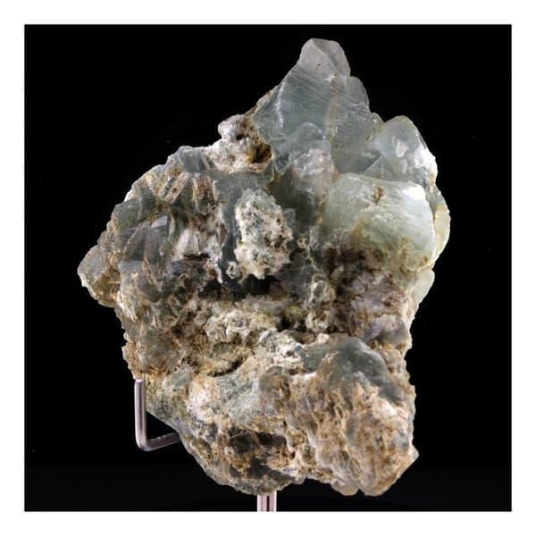 Kristall - ABIJOUX - Prehnit - 593,0 ct - Grön - Äkthetscertifikat