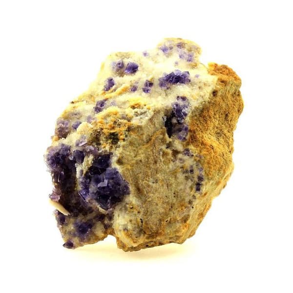 Stenar och Mineraler - ABIJOUX - Fluorit + Barit + Kvarts - 3335 ct - Äkthetscertifikat