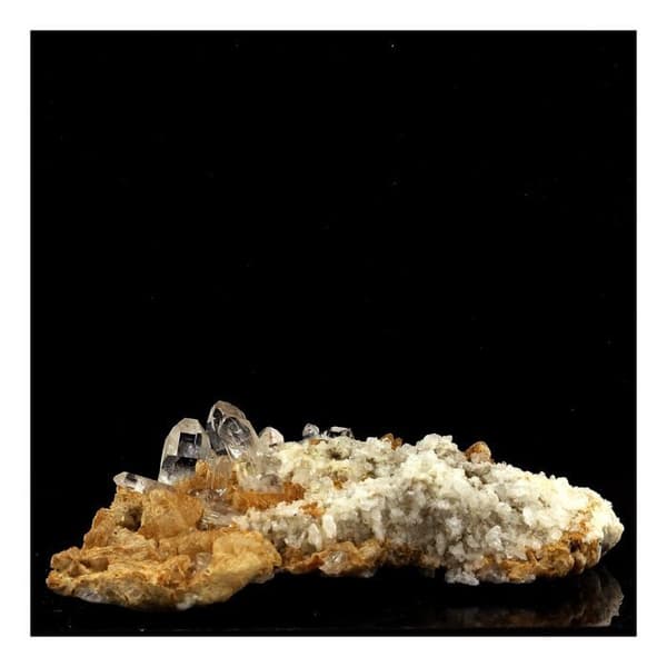 Stenar och mineraler - ABIJOUX - Kvarts - Albit - Kalcit