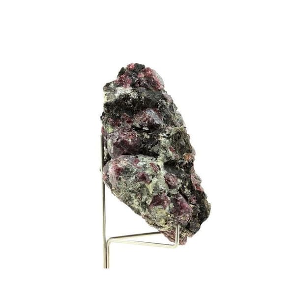 Stenar och Mineraler - ABIJOUX - Almandin Granat + Biotit - 1255.40 ct - Röd - Äkthetsintyg
