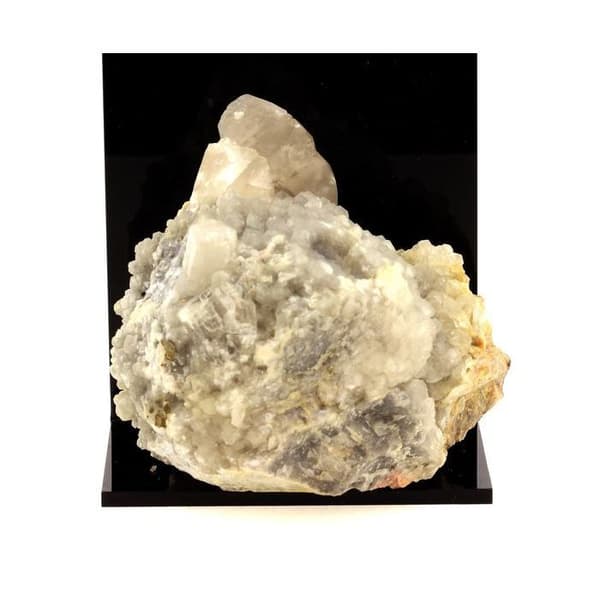 Naturlig sten - ABIJOUX - Kalcit + Barit - 3621,0 ct - Cornas, Ardèche - Äkthetscertifikat