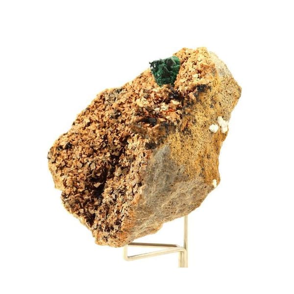 Stenar och Mineraler - ABIJOUX - Ankerit - Kopperguld - Malakit - Grön - Blandad