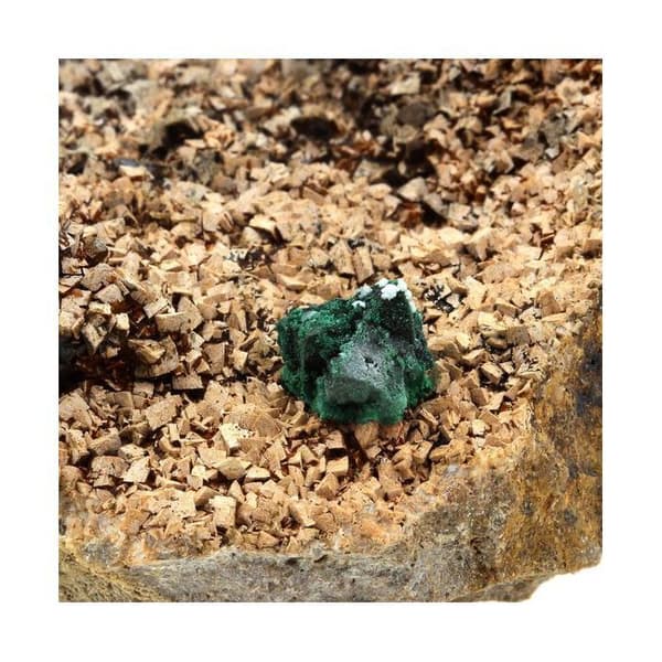 Stenar och Mineraler - ABIJOUX - Ankerit - Kopperguld - Malakit - Grön - Blandad