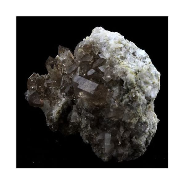 Kvarts - ABIJOUX - Rökt - 570,0 ct - Mont-Blanc-massivet