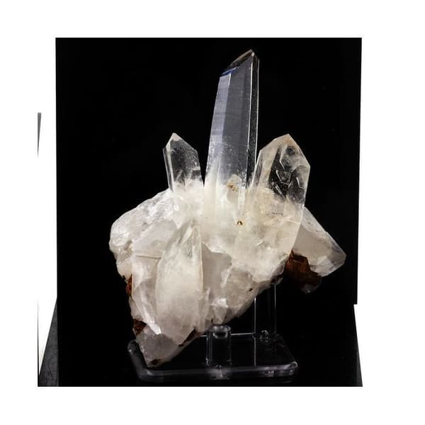 Kvarts - ABIJOUX - 785,0 ct - Grå - 105x75x35 mm - Certifikat av äkthet