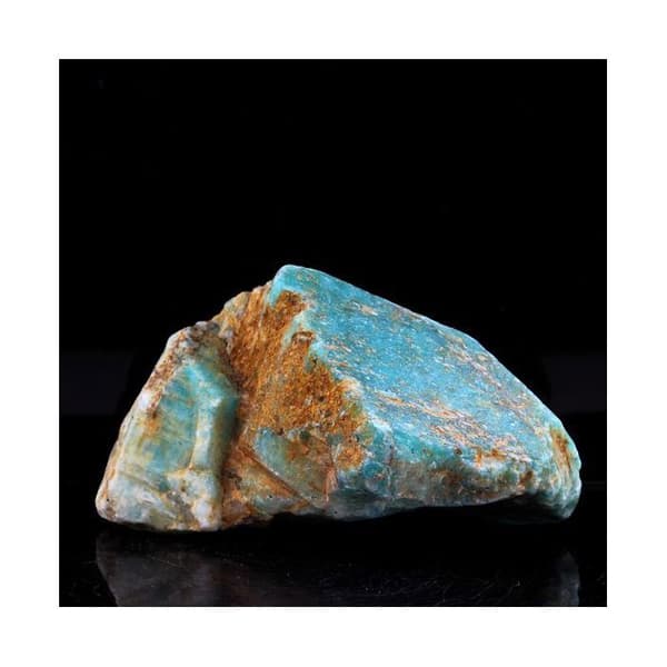 Pierre - ABIJOUX - Amazonit - 313.5 ct - Konso - Certifikat av äkthet