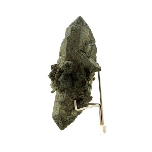 Kvarts - ABIJOUX - Saint Christophe en Oisans - 502,0 ct - Klorit - Grå
