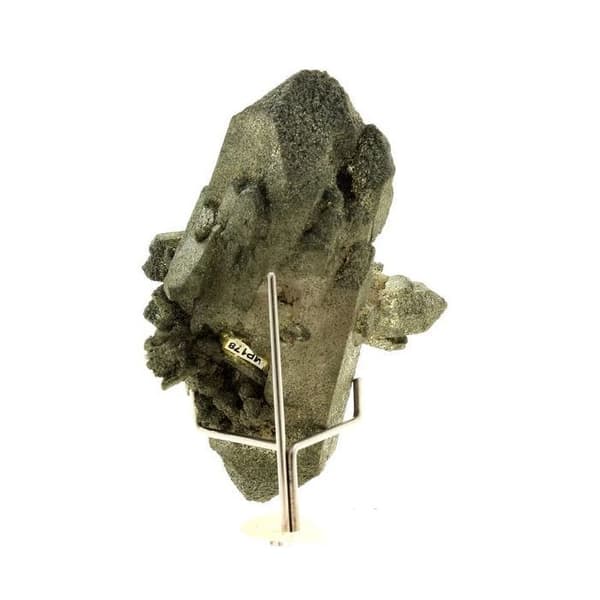 Kvarts - ABIJOUX - Saint Christophe en Oisans - 502,0 ct - Klorit - Grå