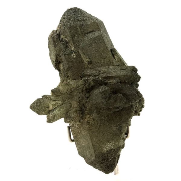 Kvarts - ABIJOUX - Saint Christophe en Oisans - 502,0 ct - Klorit - Grå