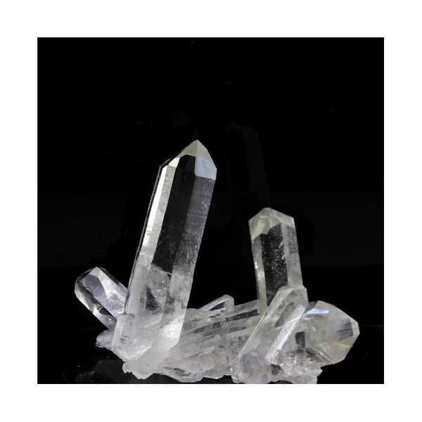 Pierre - ABIJOUX - Kvarts dubbelterminerad - 82,5 ct - La Gardette-gruvan - Grå