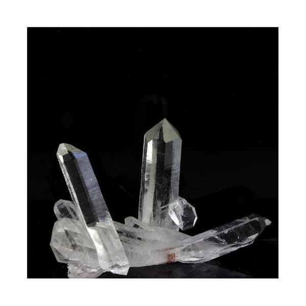 Pierre - ABIJOUX - Kvarts dubbelterminerad - 82,5 ct - La Gardette-gruvan - Grå