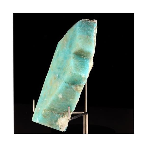 Stenar och Mineraler - Amazonit - 691,5 ct - Konso - Äkthetscertifikat - Grå