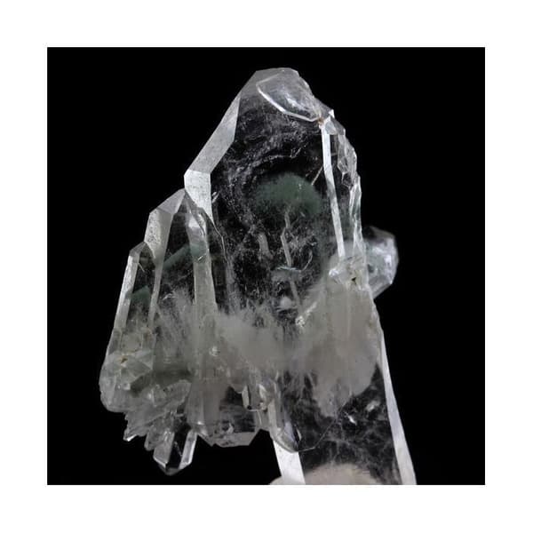 Kvarts med hjärta - ABIJOUX - Freney d'Oisans - 64,0 ct - Äkthetscertifikat - Grå