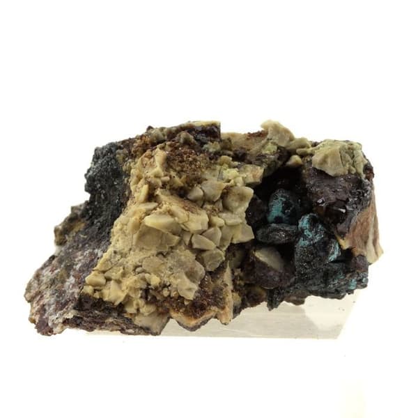 Kristall - ABIJOUX - Bournonit + Sphalerit - 220,0 ct - Saint-Laurent-le-Minier, Occitanie, Frankrike