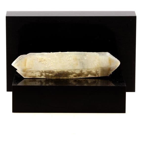 Dubbelterminerad kvarts - ABIJOUX - Oulles, Oisans, Frankrike - 188,0 ct - Vit - Blandat