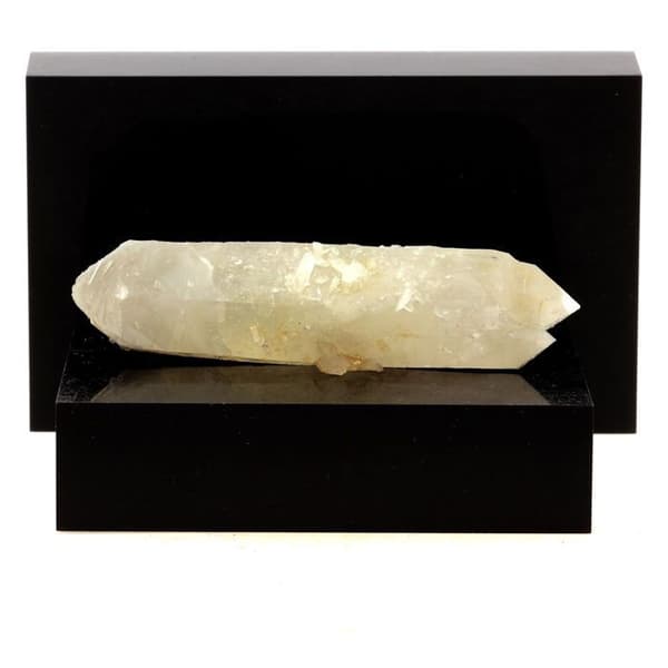 Dubbelterminerad kvarts - ABIJOUX - Oulles, Oisans, Frankrike - 188,0 ct - Vit - Blandat