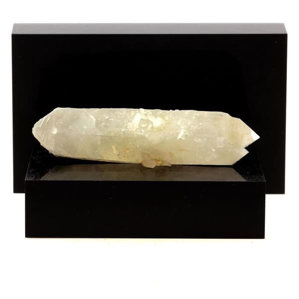 Dubbelterminerad kvarts - ABIJOUX - Oulles, Oisans, Frankrike - 188,0 ct - Vit - Blandat