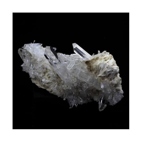Stenar och Mineraler - ABIJOUX - Kvarts + Baryt - 244,0 ct - Äkthetscertifikat