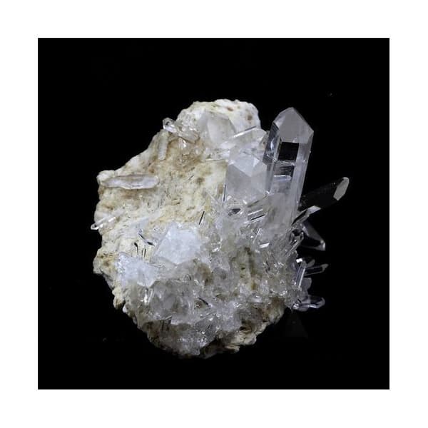 Stenar och Mineraler - ABIJOUX - Kvarts + Baryt - 244,0 ct - Äkthetscertifikat