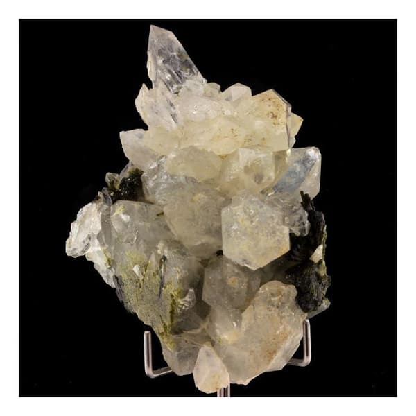 Stenar och Mineraler - ABIJOUX - Kvarts - Epidot - 720 ct - Saint-Véran, Hautes-Alpes